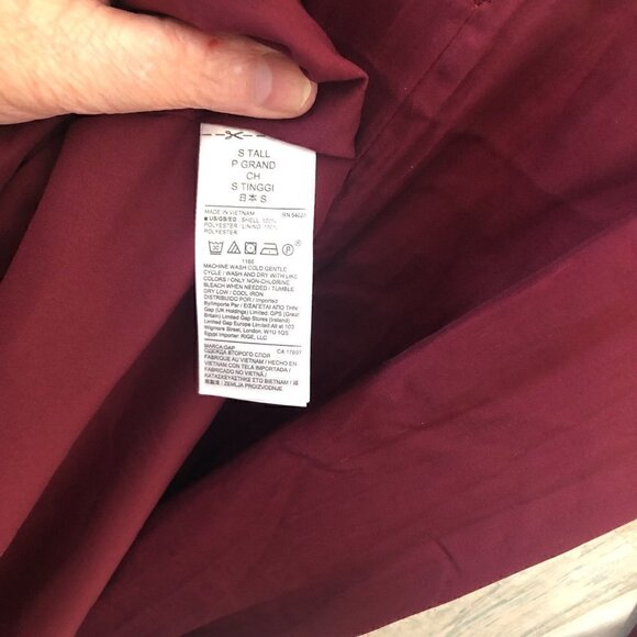 Gap Zen Peasant Midi Dress - NWT's - Picture 11 of 12